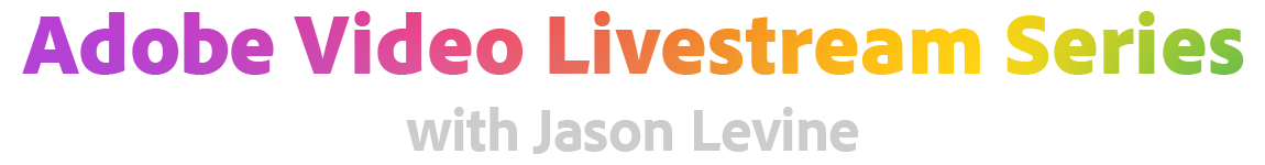 Adobe'i otsepildis voogedastuste sari