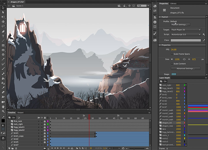Animate just about anything.- Adobe Animate CC 2019 Pre-activated Make Animated Movies Productions Download Free
