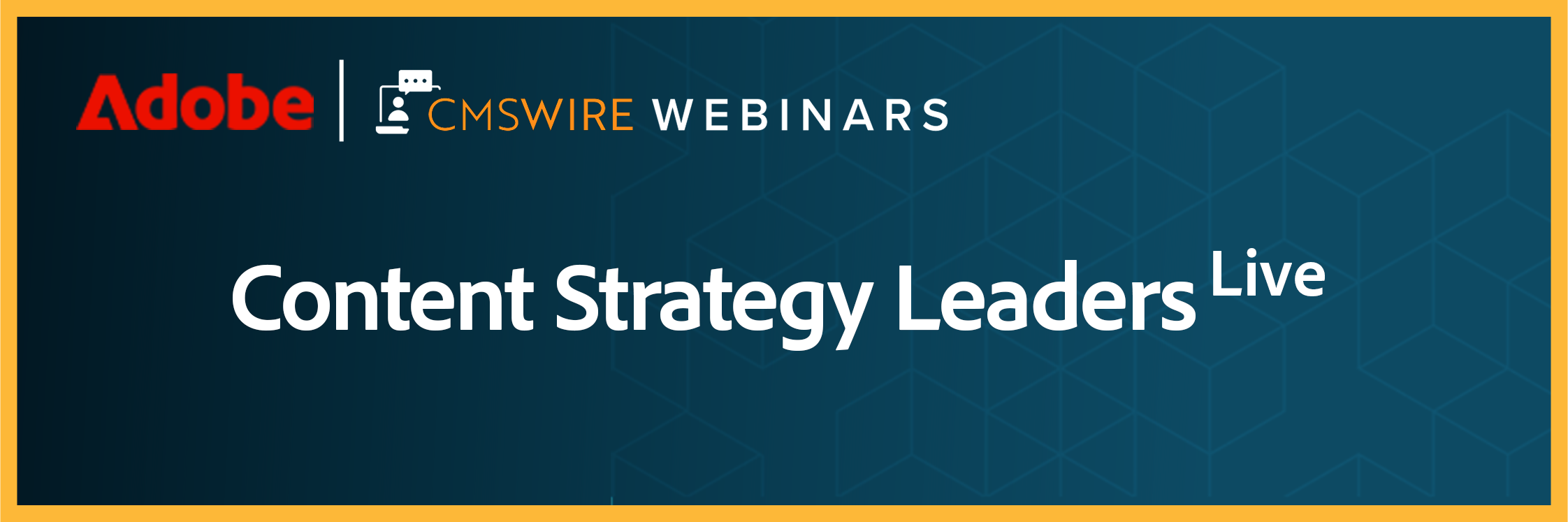 Content Strategy Leaders Live