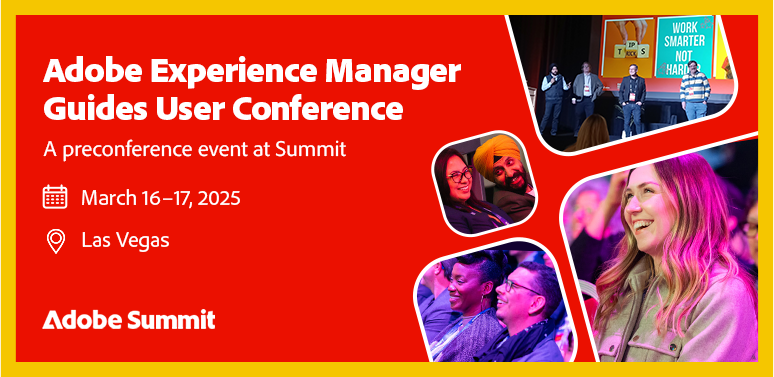 AEM Guide User Conference