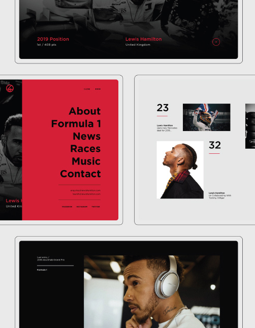 Lewis Hamilton by Ihor Saveli