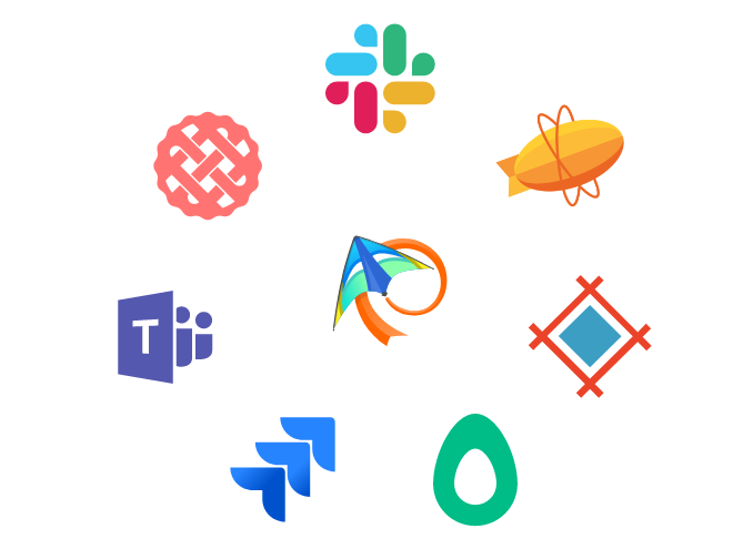 It’s all in one,  so you’re all in sync.