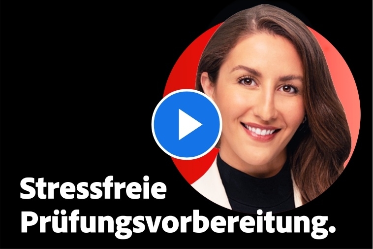 Stressfreie Prüfungsvorbereitung.