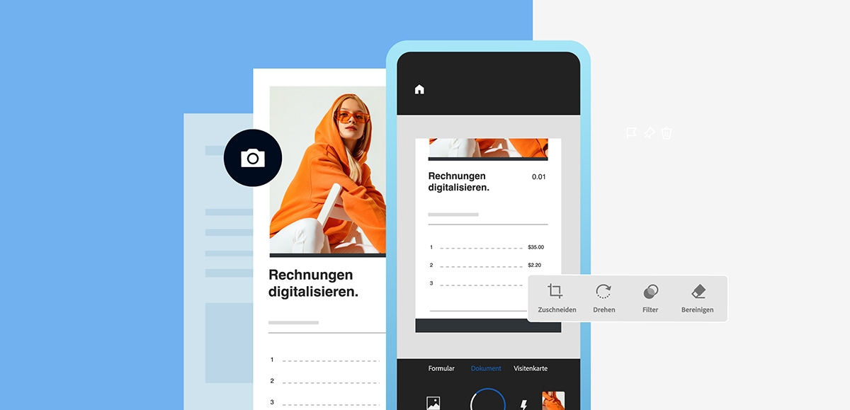 Grafik: Rechnung digitalisieren