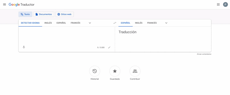 Vídeo que muestra cómo traducir un documento PDF con el traductor de Google.