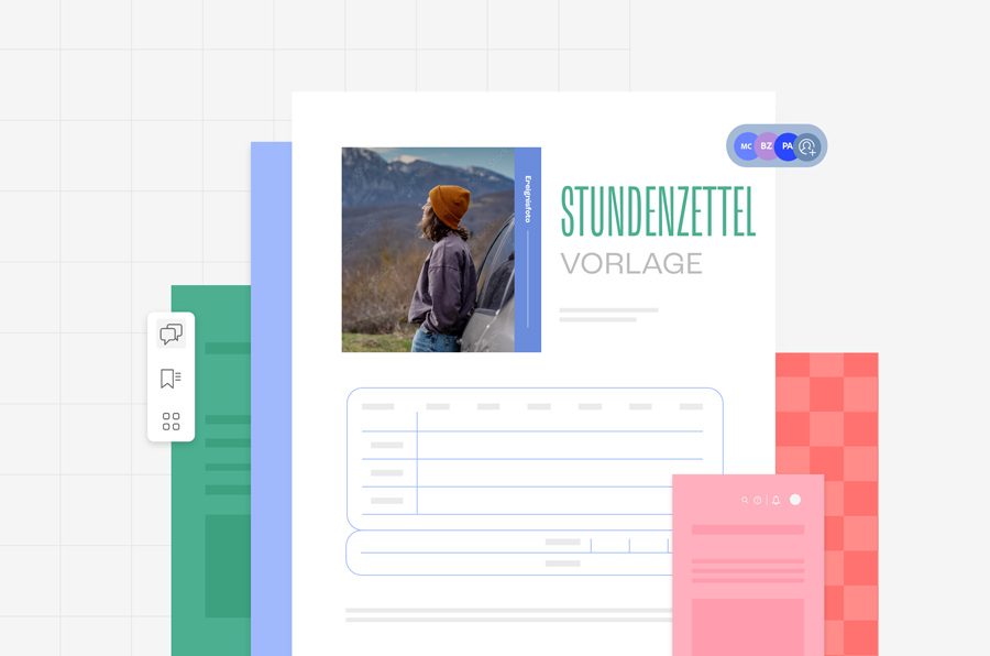 einfache Online Stundenzettel