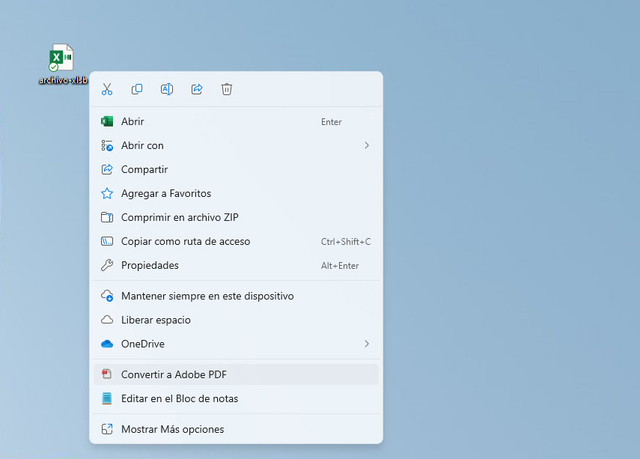 Imagen real del momento en el que se va a convertir el archivo XLSB a PDF