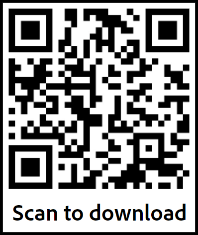 Scan the QR code to get the app