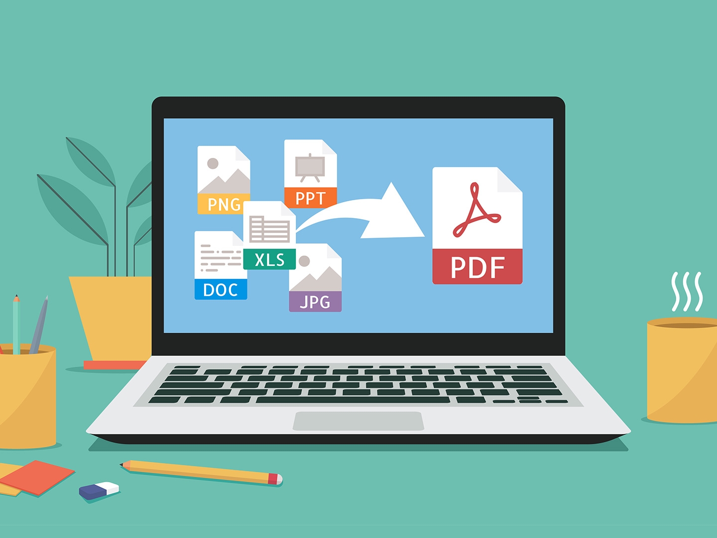 Word・ExcelをPDFに変換する方法【PDFからの変換も】