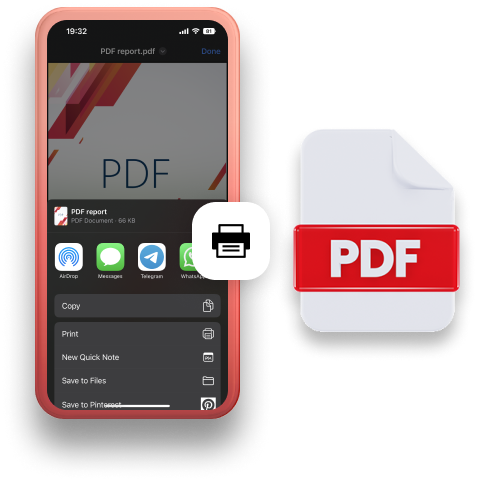 himmelsk buffet mini How to Print to PDF on iPhone | Adobe Acrobat