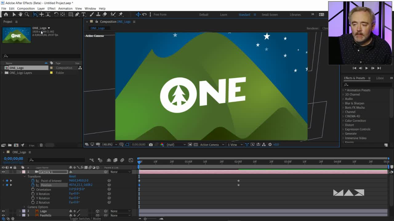 Transforming 2D Design to 3D Animation in After Effects