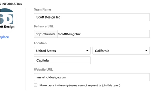 Set up your team to allow requests from new members.