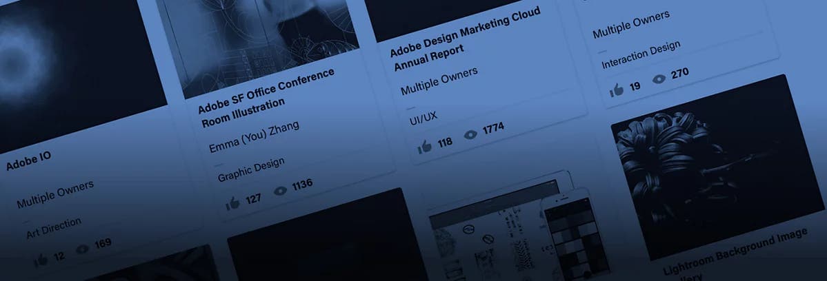Build a group portfolio with Behance for Teams | Adobe Creative Cloud