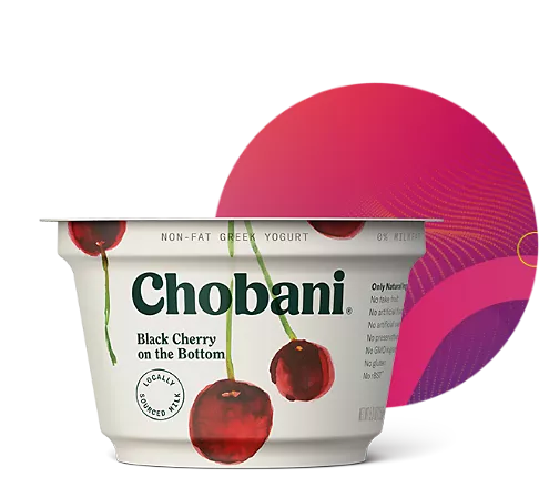 Chobani yogurt pot
