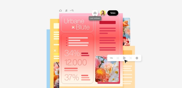 Beispiel-PDF mit Statistiken zu urbaner Umwelt
