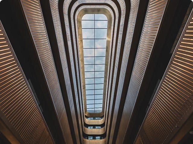 Symmetrische Architektur