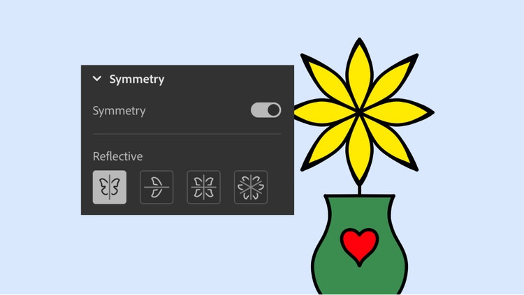 Gelbe Blume in einer Vase