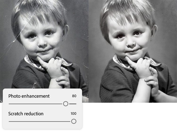 Bilder mithilfe von KI hochskalieren und restaurieren