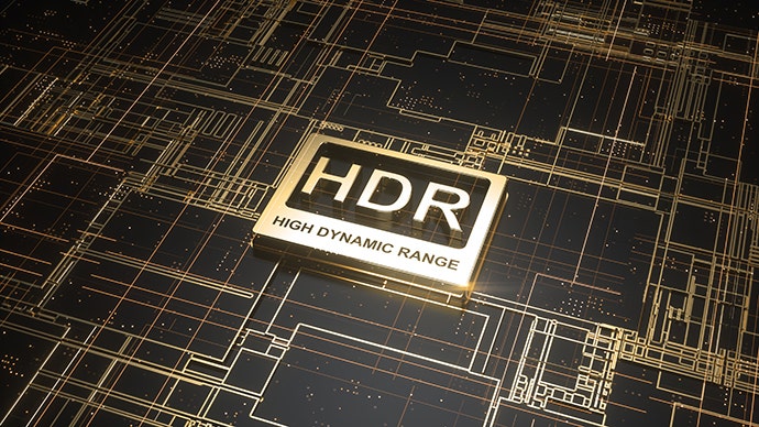 hdr-high-dynamic-range-symbol-on-abstract-electronic-circuit-board-television-technology-concept-ultra-high-definition-sign-on-digital-background-with-many-lines-and-geometric-elements-3d-rendering