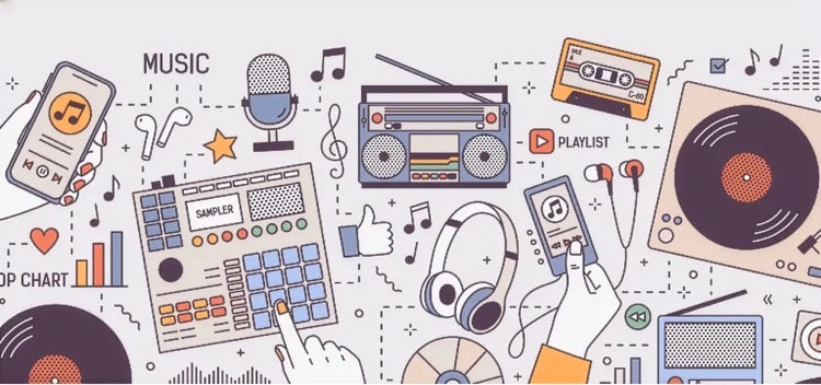 Audioformate für Musik, Podcast und Audiobearbeitung.