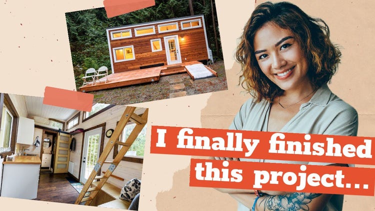 Red & Beige Renovation Project Collage Youtube Thumbnail