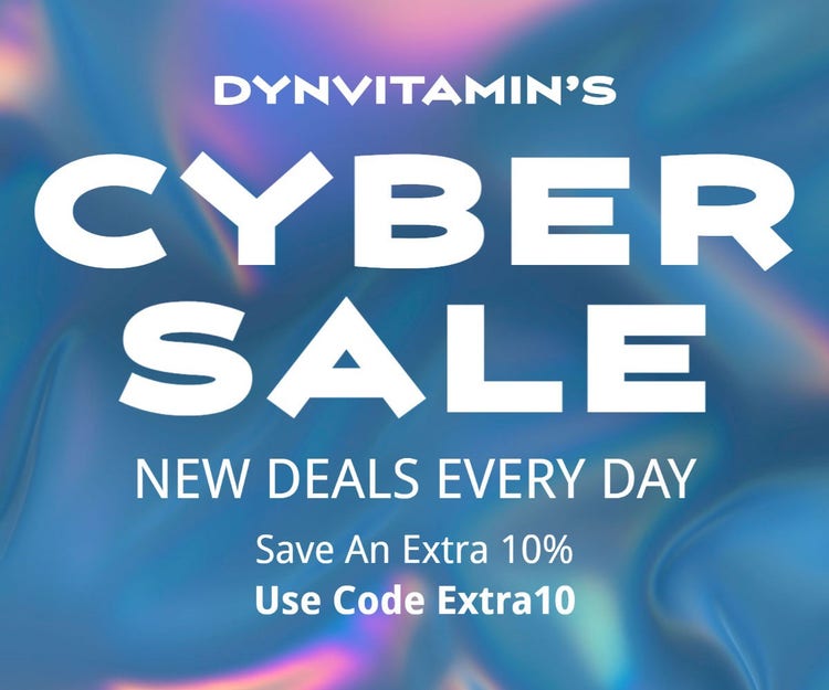 White and Holographic Cyber Monday Web Banner
