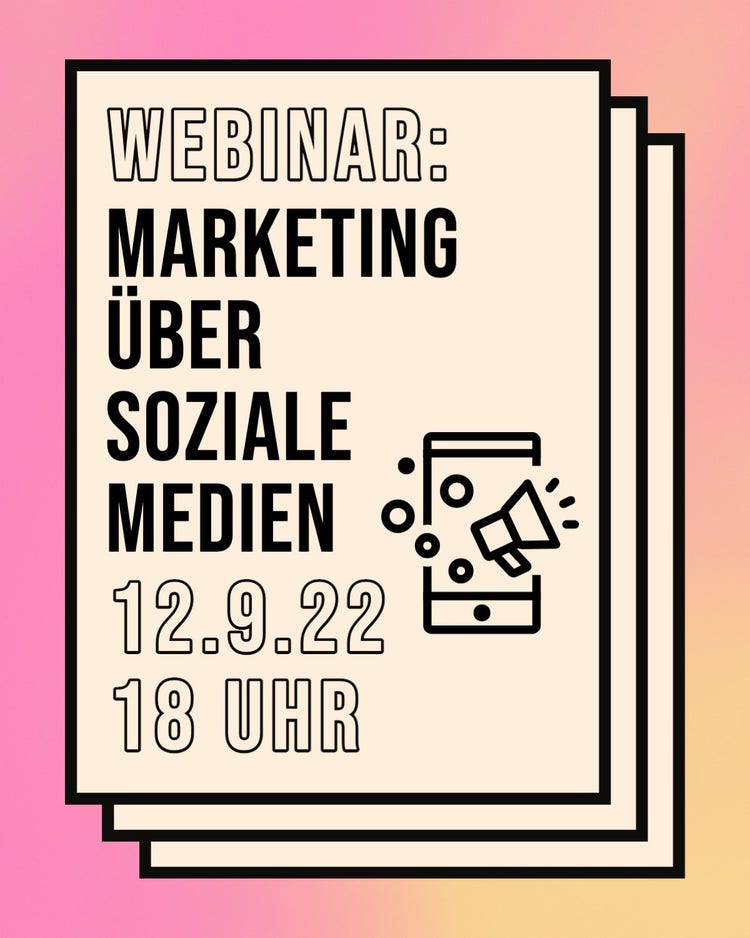 Pink and Orange Gradient Webinar Instagram Ad