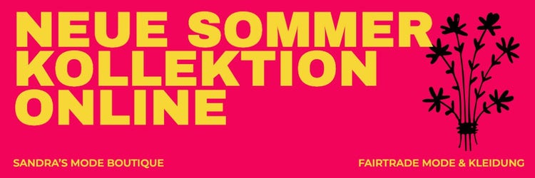 Bright Pink and Yellow Summer Fashion Collection Business Banner