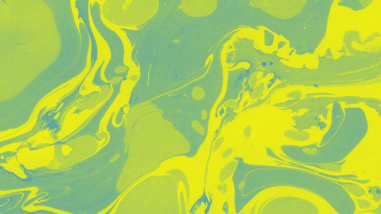 yellow green liquid texture zoom background slide