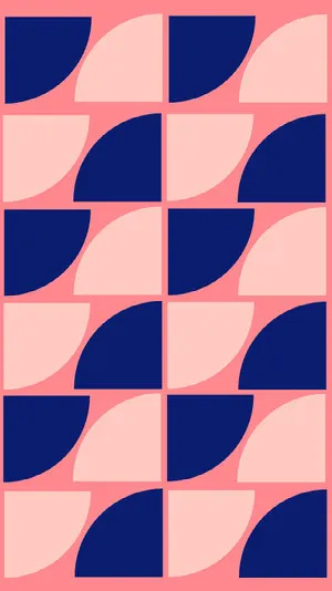 Pink and Blue Abstract Pattern Smart Phone Wallpaper Zoom-Hintergründe