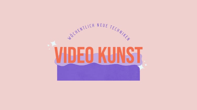 Pink Purple Red Video Art Abstract Youtube Channel Art