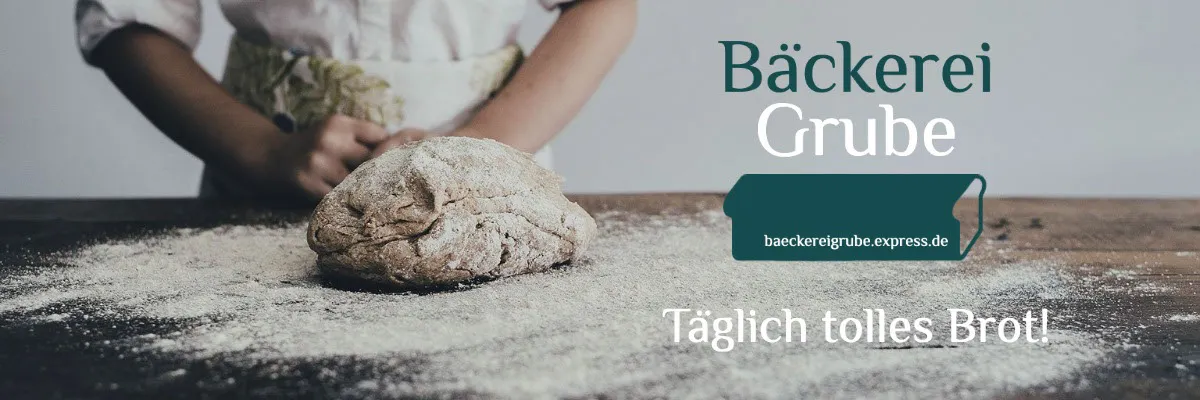 Gray and Green Bakery Business Banner