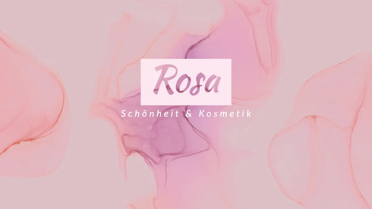 Rose White Marbled Beauty and Cosmetics Youtube Channel Banner