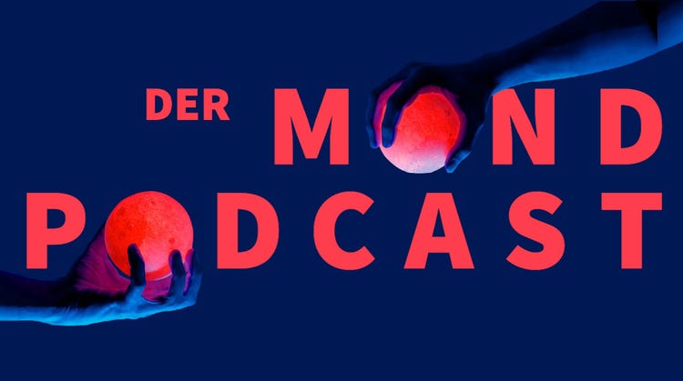 Dark Blue and Red Trendy Podcast Twitter Post