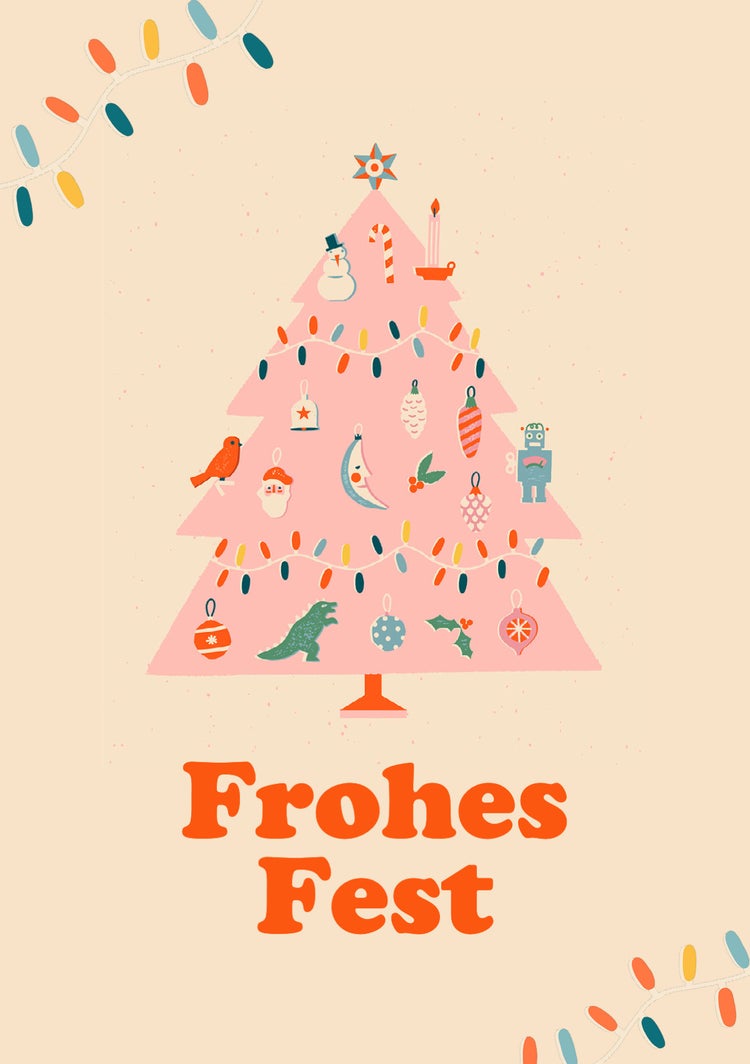 Mit dem kostenlosen Online-Generator Weihnachtskarten gestalten | Adobe