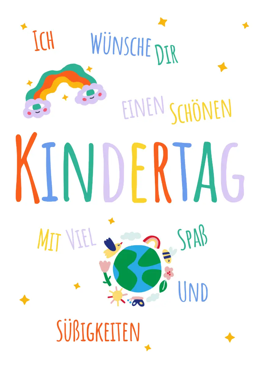 kindertag glückwünsche bilder