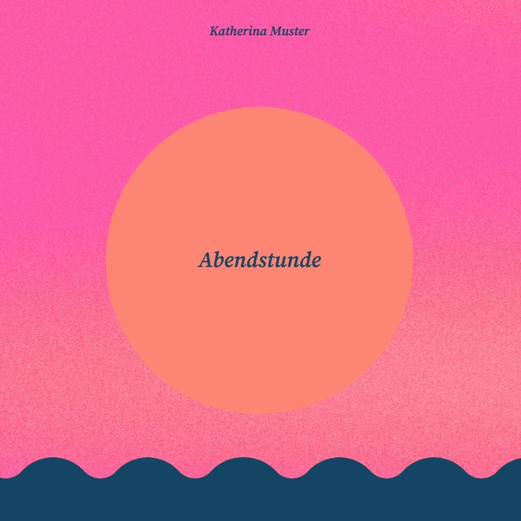 Pink Orange Sun Downer Graphic Album Cover