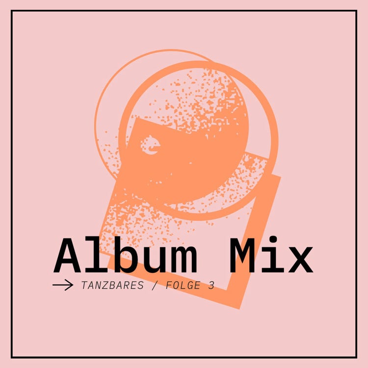 Rose Orange Simple Mixtape Cover