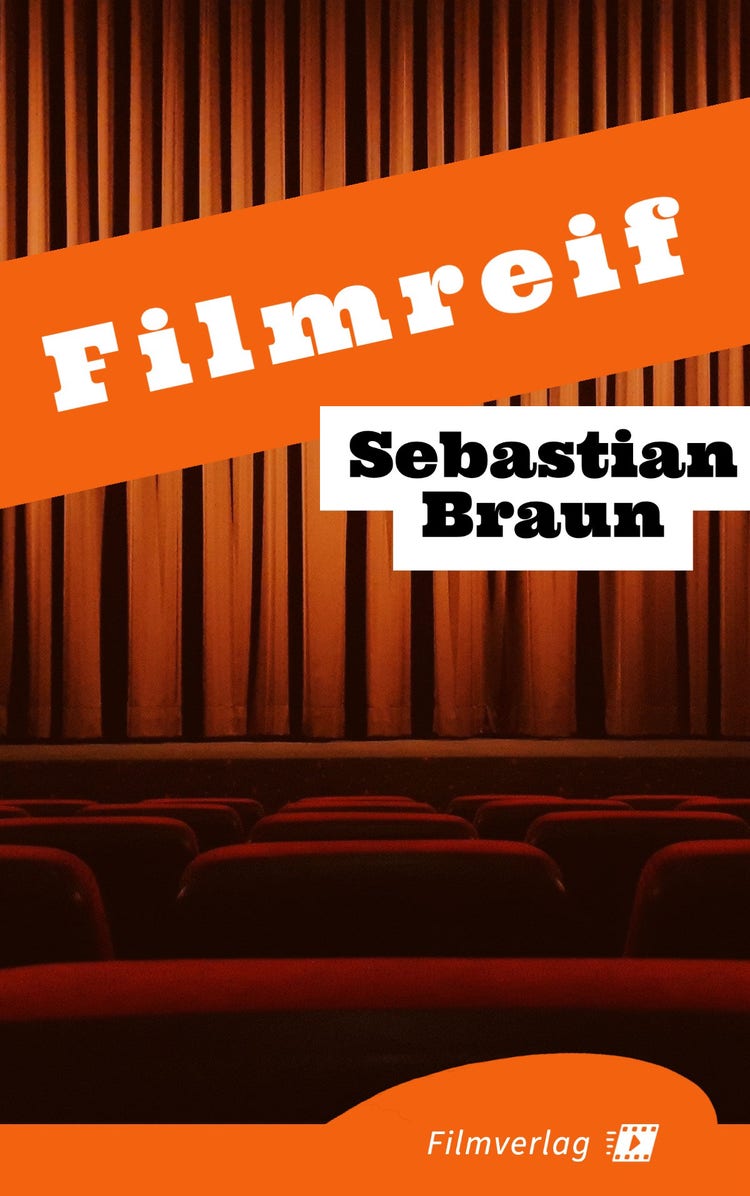 Orange Photo Movie Theater Book Cover