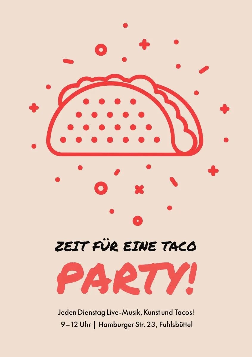 Zeit für eine Taco <BR>Party!