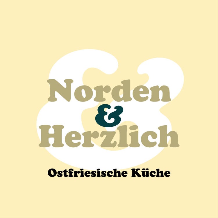 Yellow and Gold Restaurant Logo