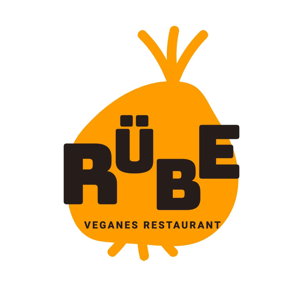 Orange Beet Vegan Restaurant Logo