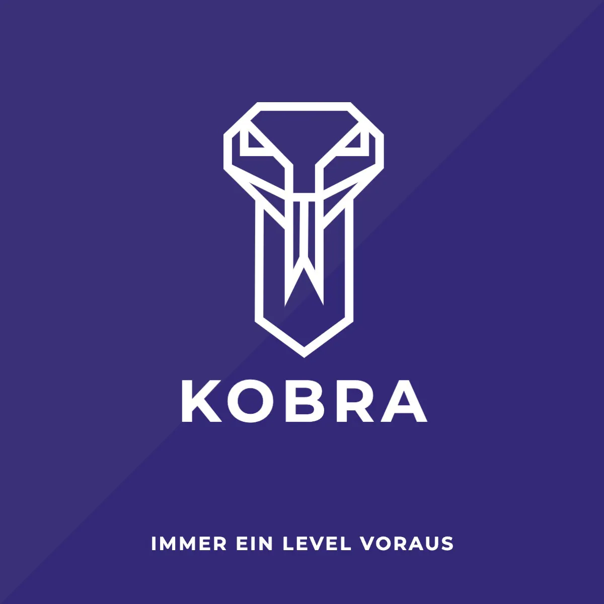 Purple Animal Cobra Gaming Logo