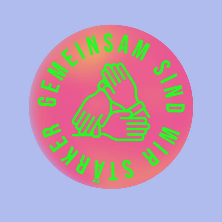 Neon Green Pink Lilac Motivation Encouraging Sticker