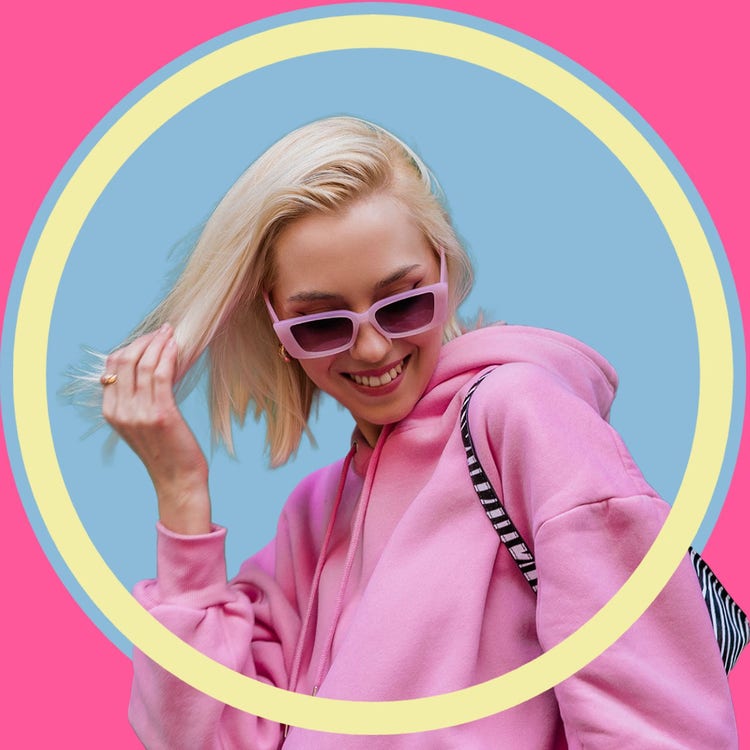 colorful rounded youtube profile picture