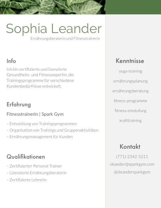 Sophia Leander
