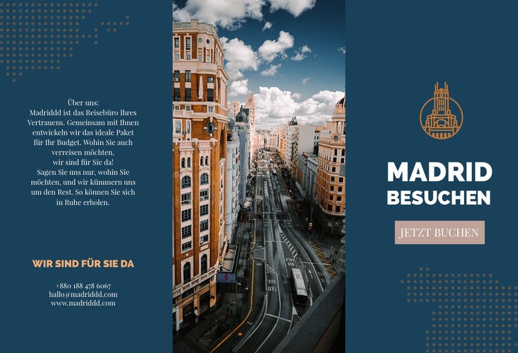 Madrid travel brochures