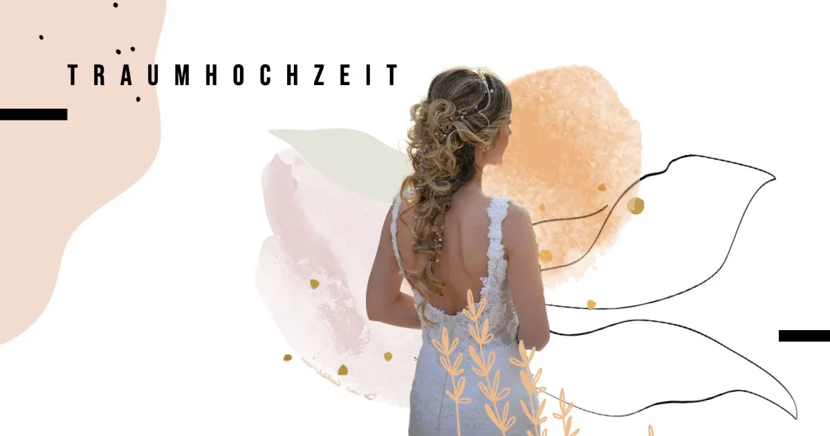 Soft Color Palette Romantic Wedding Collage Facebook Post