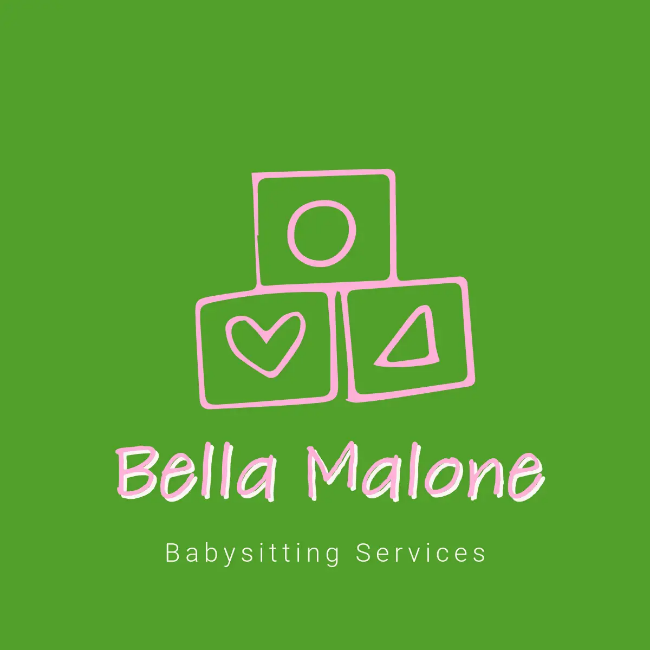 A green and pink logo Description automatically generated