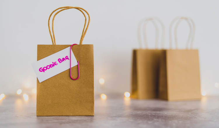Ideen für Goodie Bags, um deine Geschenke aufzupeppen